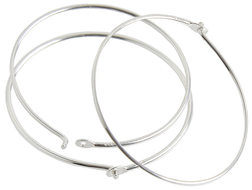 SS.925 Beading Hoop 14mm OD .029in/.7mm wire Approx 1.97g