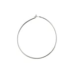 SS.925 Beading Hoop 18mm OD .029in/.7mm wire Approx 2.58g - Cosplay Supplies Inc
