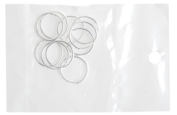 SS.925 Hoop With Hinge 14mm 1.25mm Tube Approx 2.57g