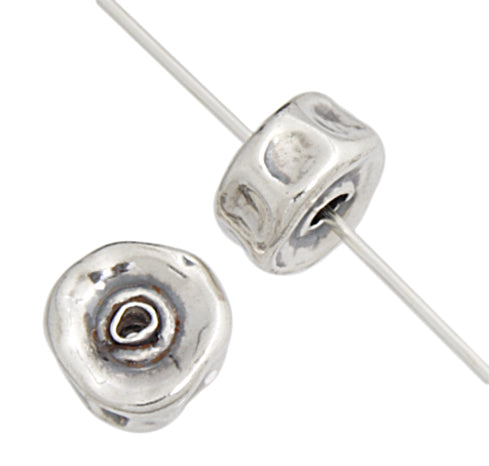 SS.925 Bead Disc Hollow 5x10mm