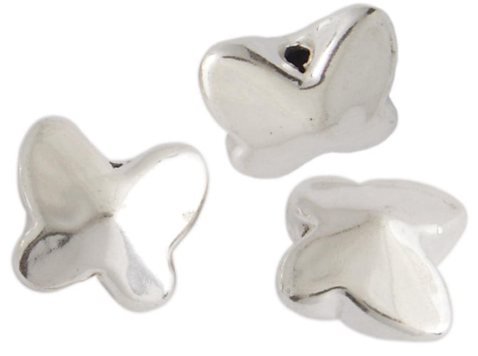 SS.925 Bead Butterfly Vertical Hole 10mm