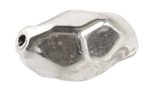 SS.925 Bead Flat Facetted 18x25mm