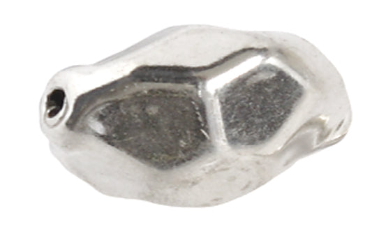 SS.925 Bead Flat Facetted 18x25mm