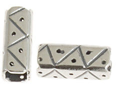 SS.925 Bead Tube Square 4x10mm