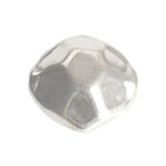 SS.925 Bead Flat Facetted 11x13mm - Cosplay Supplies Inc