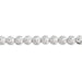 SS.925 Bead S Cut 4.0mm W/ 1.1mm Hole Approx . 1.9g