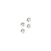 SS.925 Crimp Bead Cover - 3mm Approx .4g - Cosplay Supplies Inc