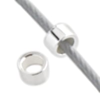 SS.925 Crimp Tube 2x2mm Approx 2.5g