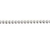 SS.925 Bead - Smooth Seamless 2.5mm W/.036in/.9mm Hole Approx 3.7g - Cosplay Supplies Inc