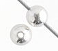 SS.925 Bead - Round Seamless 4mm With 1mm Hole Approx 7.3g