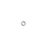 SS.925 Bead - Rondelle 3.2mm With 1.3mm Hole Approx 1.06g - Cosplay Supplies Inc