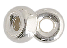 SS.925 Bead - Rondelle 5.3mm With 1.6mm Hole Approx 3.55g