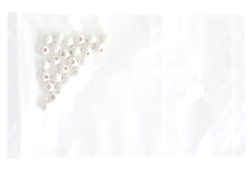 SS.925 Sparkle Bead 3mm With 1.2mm Hole Approx 1.g