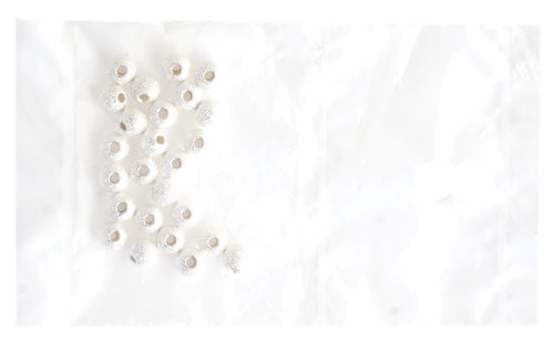 SS.925 Sparkle Beads 5mm .056in/1.4mm Hole Approx 3.75g