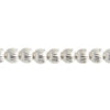 SS.925 Corrugated Beads 5mm W/.088in/2.2mmhole Approx 4.82g