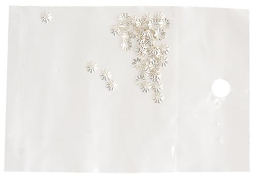 SS.925 Bead Cap 3.8mm .045"/ 1.1mm Hole (Approx .84g)