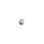 SS.925 Bead Cap 4.5mm .045"/ 1.1mm Hole (Approx 1.55g)