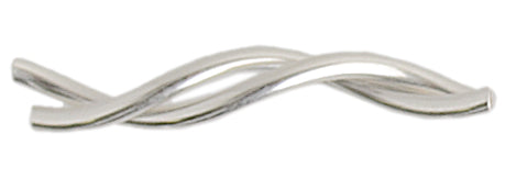 SS.925 Tube Spiral 1x17.5mm W/.7mm Hole Approx .2g
