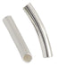 SS.925 Tube Curved Cut 2.5x15mm With 2.2mm Hole Approx 4.7g