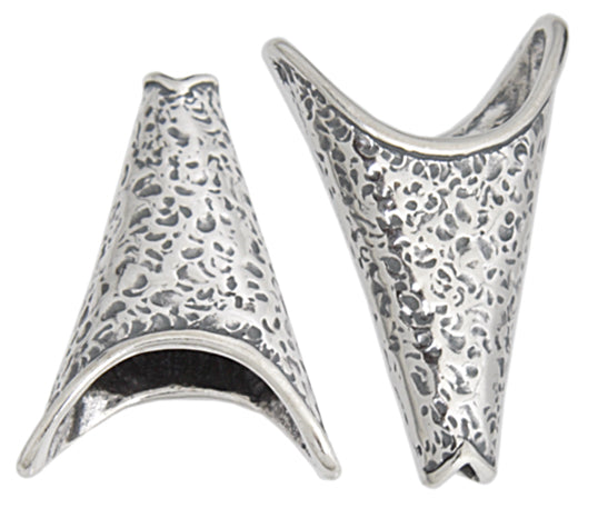 SS.925 Cone Flat Hammered 20mm — Cosplay Supplies Inc