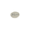 SS.925 Oval Message Beads Mom 11mm (Hole 1.8mm)