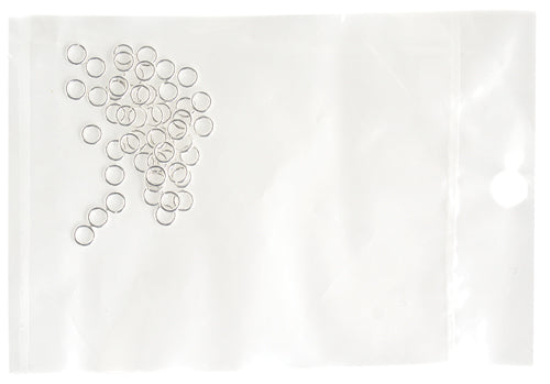 SS.925 Jump Ring OD Round Open .028x4mm Approx 2.g