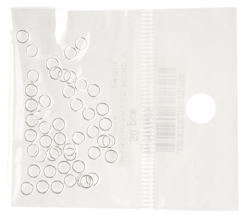 SS.925 Jump Ring OD Round Open .032x5mm Approx 3.5g