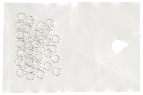 SS.925 Jump Ring OD Round Closed .032x5mm Approx 3.5g
