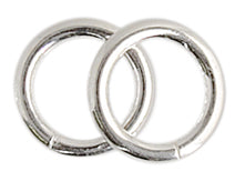 SS.925 Jump Ring OD Round Open .036x6mm Approx 5.2g