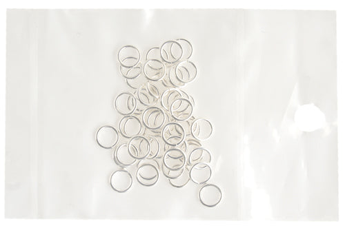 SS.925 Jump Ring OD Round Open .036x6mm Approx 5.2g