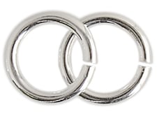 SS.925 Jump Ring OD Round Open .040x7mm Approx 7.5g