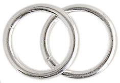 SS.925 Jump Ring OD Round Open .040x8mm Approx 8.9g