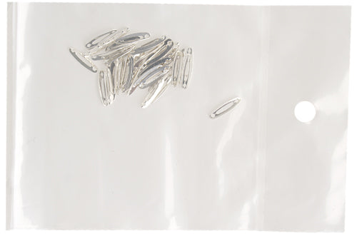 SS.925 Open Oval Spacer 2.5x10.0mm Approx 2.395g