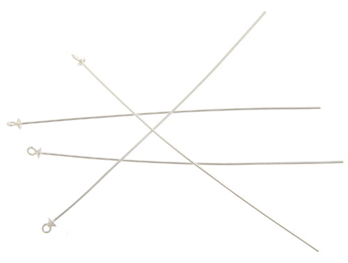 SS.925 Headpin With Loop 3.0" 22ga
