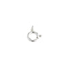 SS.925 Spring Ring 6mm Open Approx 6.65g