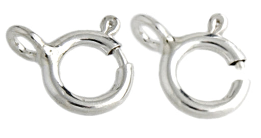 SS.925 Spring Ring 6mm Close Approx 6.90g