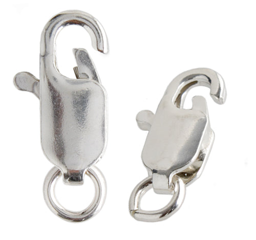 SS.925 Lobster Claw With Jump ring 4.3x11.8mm Approx 7g