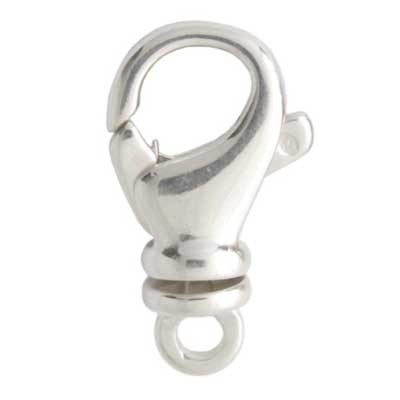 SS.925 Lobster Claw With Swivel 16.5mm - Cosplay Supplies Inc