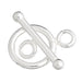 SS.925 Toggle Clasp 12mm Approx 10g