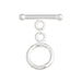 SS.925 Toggle Clasp 12mm Approx 10g
