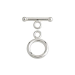 SS.925 Toggle Clasp 9mm Approx 3.97g - Cosplay Supplies Inc