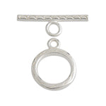 SS.925 Toggle Clasp 13mm Approx 8.33g - Cosplay Supplies Inc