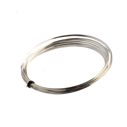 SS.925 Wire .032in 20ga /Square Coil Approx 31.1g/1oz - Cosplay Supplies Inc