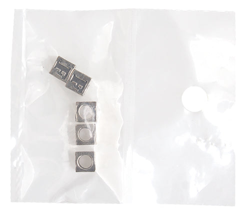 SS.925 Alphabet Cube Bead 5mm