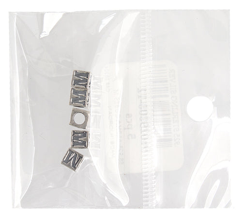 SS.925 Alphabet Cube Bead 5mm
