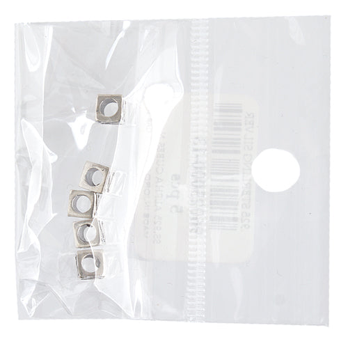 SS.925 Alphabet Cube Bead 5mm