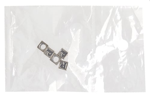 SS.925 Alphabet Cube Bead 5mm