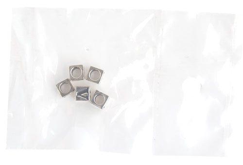 SS.925 Alphabet Cube Bead 5mm