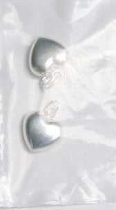 SS.925 Heart Charm w/ Jump ring 10x11mm