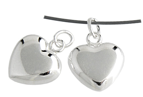 SS.925 Heart Charm w/ Jump ring 10x11mm